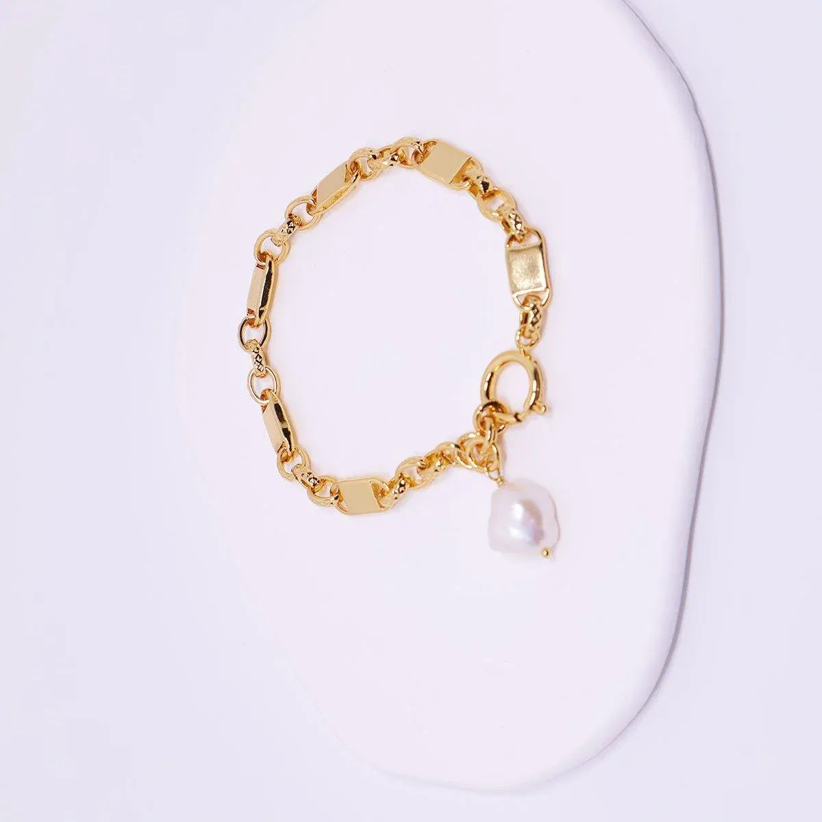 Simple Chunky Chain Bracelet Elegant Trendy Fashion Jewelry for Women Gifts