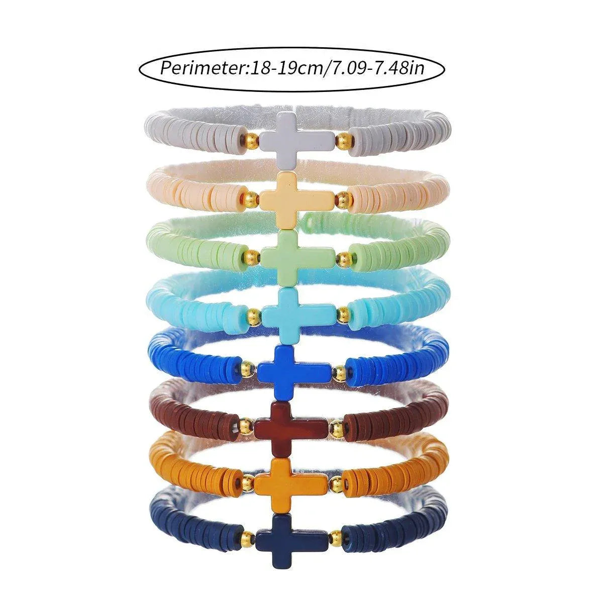 8/14pcs Bohemian Bracelet Set Colourful Beaded Bracelets Stackable Jewelry Gift - 14PCS