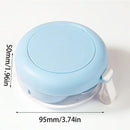 Blue Braces Cleaning Organiser Soak Box Portable Toothbrush Holder for Oral Care