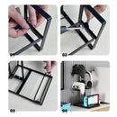 Headphones and Game Controller Holder Stand Desk Bracket for Accessories Display - White