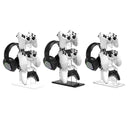 3 Tier Gamepad and Headset Display Stand for Gaming Accessories Organization - Transparent