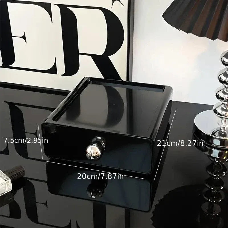 Multi-Layer Desktop Cosmetic Storage Box Office Drawer Organizer Rack Holder