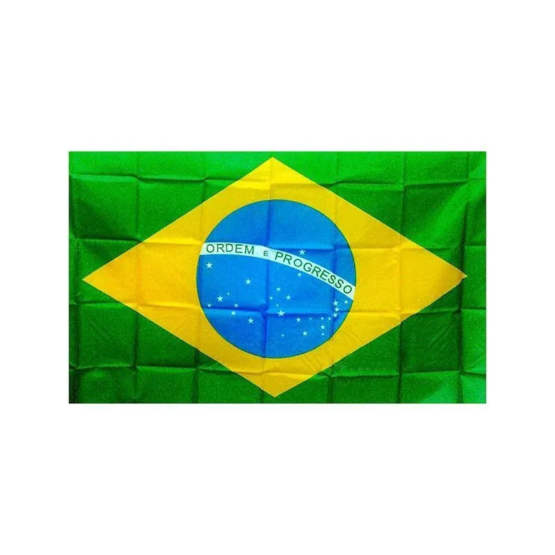 Large Brazilian Brazil Flag Heavy Duty Outdoor 90 X 150 cm - 3Ft X 5Ft