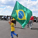 Large Brazilian Brazil Flag Heavy Duty Outdoor 90 X 150 cm - 3Ft X 5Ft