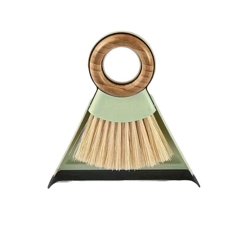 Mini Small Broom Dustpan Set Compact Desktop Cleaning Tool for Home Office