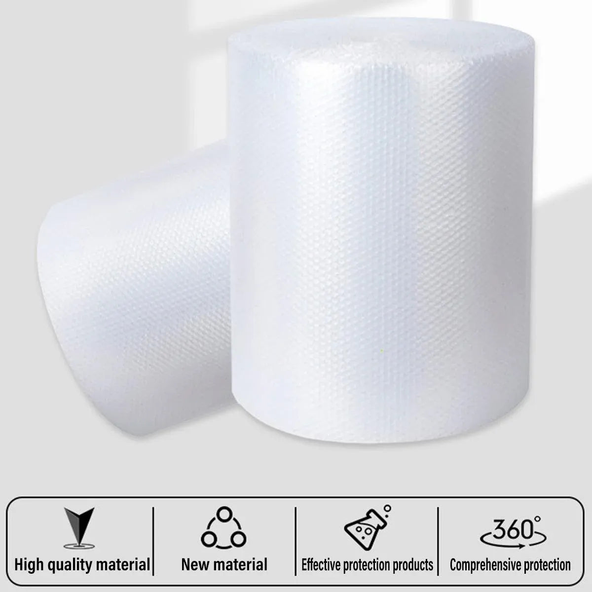 Bubble Wrap Roll Shockproof Packaging Foam Paper Express Shipping Protective - 60cm