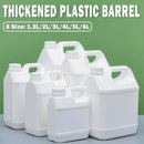 Plastic Square Bucket Storage Container Flat Square Pots 6 Sizes for Home Garden - 2L