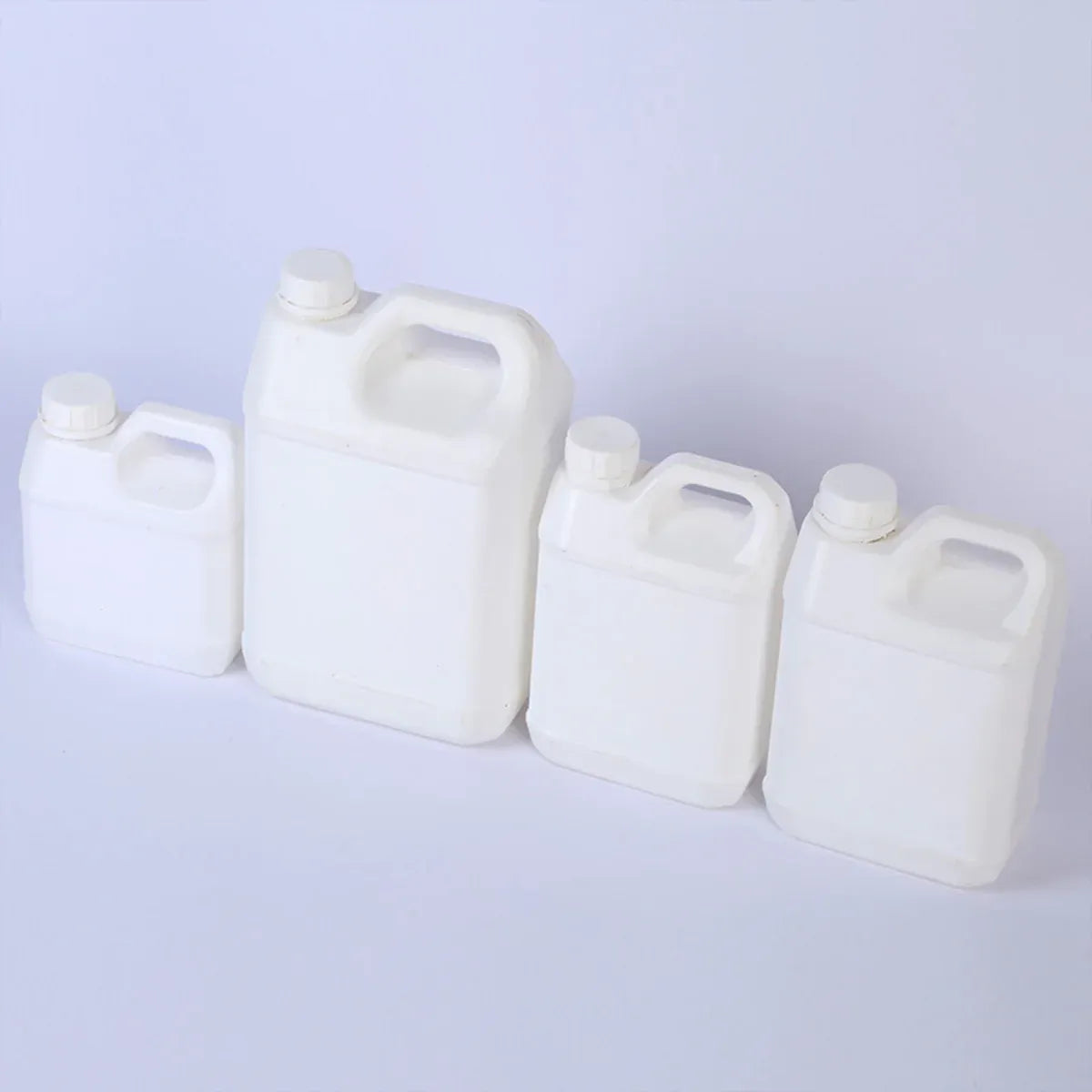 Plastic Square Bucket Storage Container Flat Square Pots 6 Sizes for Home Garden - 4L