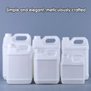 Plastic Square Bucket Storage Container Flat Square Pots 6 Sizes for Home Garden - 4L