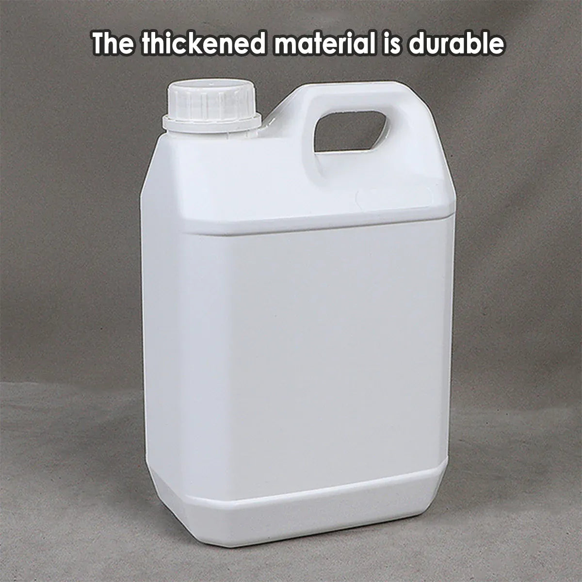 Plastic Square Bucket Storage Container Flat Square Pots 6 Sizes for Home Garden - 4L
