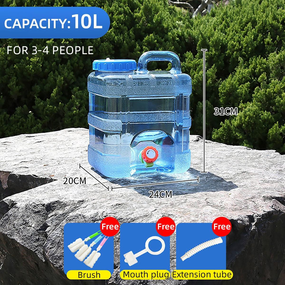 Outdoor Water Bucket Household Storage Car Water Tank Drinking Water Storage - 15L