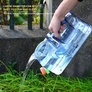 Outdoor Square Water Storage Bucket With Tap For Travel Camping Drinking Use - 10L