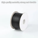 1000M Coiled Tie Wire Elliptical Binding Wire Garden Plant Cable Roll for Home - Black