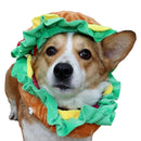 Cute Pet Hamburger Headgear Headdress for Dogs Cats Fun Costume Pet Accessory - Medium