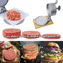 Flip Top Burger Press Meat Patty Maker Mould Filling Tool for Kitchen Hamburger