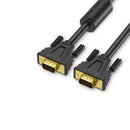 1M VGA 15pin Monitor Projector Cable VGA 3+6 HD Video Cable for LCD Laptop