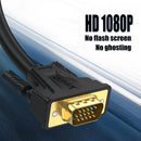 1M VGA 15pin Monitor Projector Cable VGA 3+6 HD Video Cable for LCD Laptop