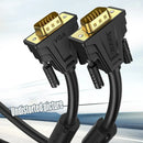 1M VGA 15pin Monitor Projector Cable VGA 3+6 HD Video Cable for LCD Laptop