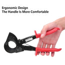 Ratchet Cable Cutter Heavy Duty Wire Scissor Bolt Cutting Tool Electrical Work