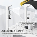 Under Table Cable Management Rack Wire Organizer Power Strip Holder for Home - 40cm