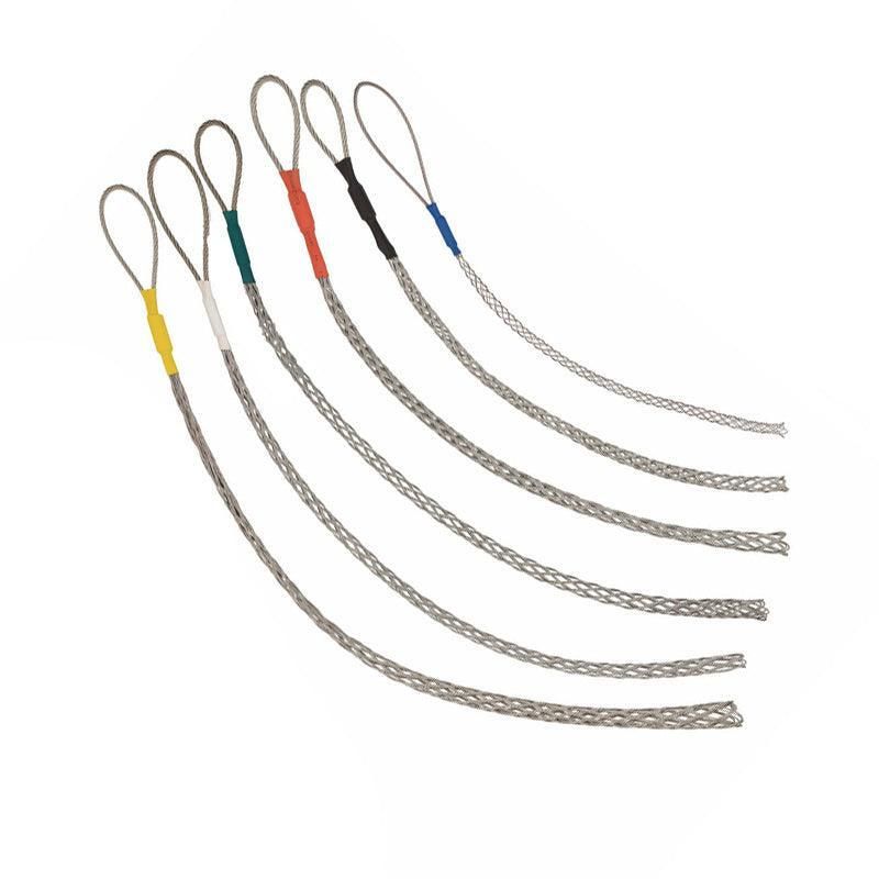 Stainless Steel Cable Pulling Sock Wire Grip Tool for NBN Telstra Ducting 6 Sizes - White(15-20MM)