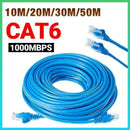 10M 20M 30M 50M Ethernet Cat6 LAN Cable 1000Mbps - 50M