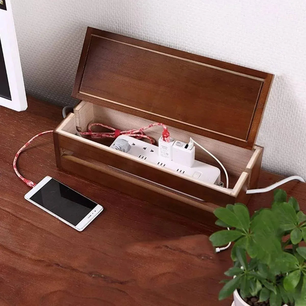 Wooden Riser With Drawer Desktop Storage Shelf Organizer For Office Supplies