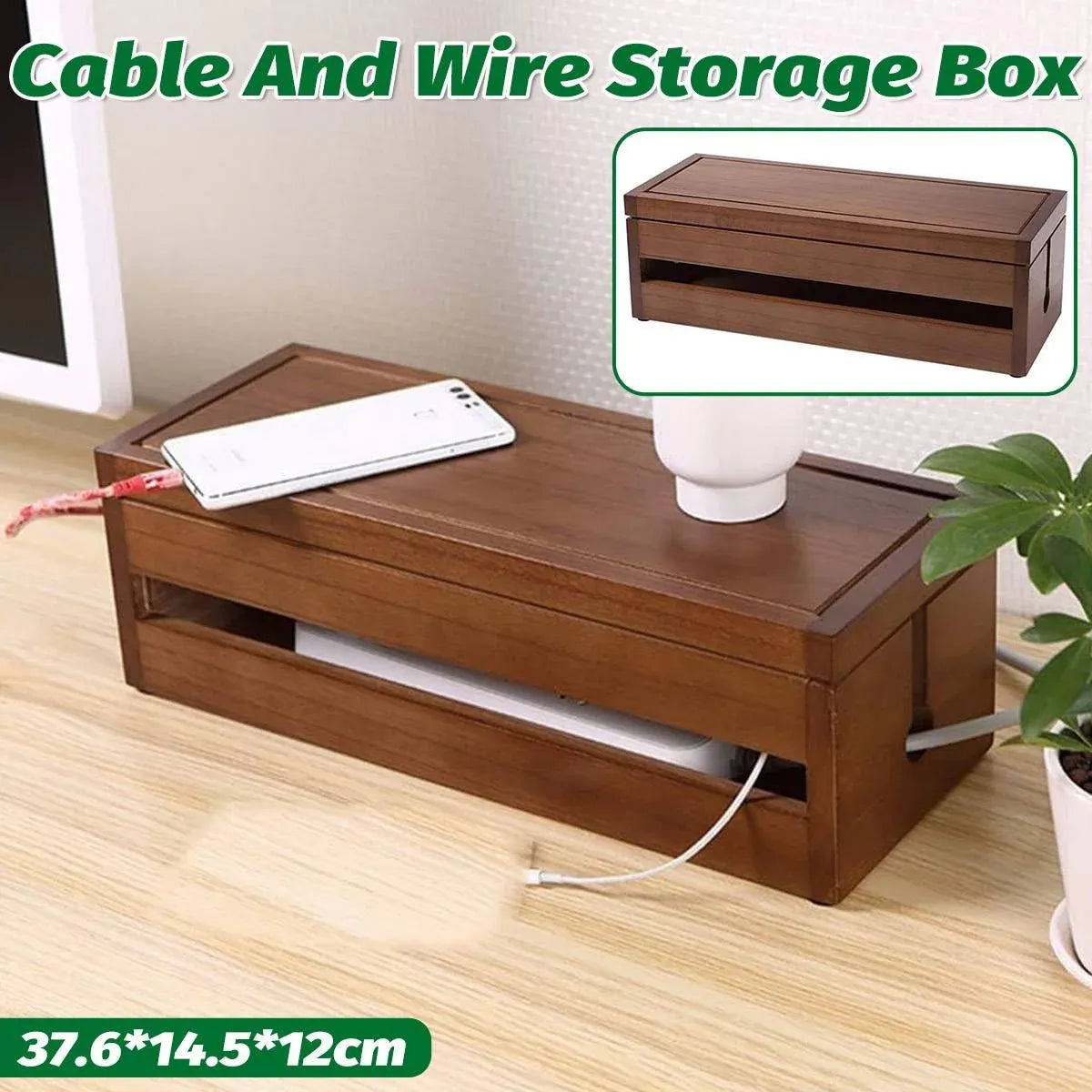 Wooden Riser With Drawer Desktop Storage Shelf Organizer For Office Supplies