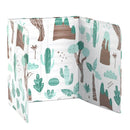 Kitchen Oil Splash Guard Wall Foil Protector Stove Cover Removable Baffle Screen - Cactus