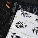 Kitchen Oil Splash Guard Wall Foil Protector Stove Cover Removable Baffle Screen - Cactus