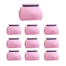 10pcs Pastry Box Mousse Layer Cake Roll Towel Roll Packaging Box Bakery Supplies - Pink
