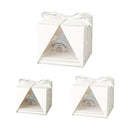 10x Clear Cake Box Set 4 6 8 Inch Durable Versatile Display Packaging Containers - 10pcs-6inch