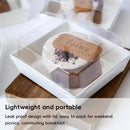50Pcs Cake Sandwich Takeaway Box Bakery Packaging Outdoor Party Picnic Boxes - Kraft
