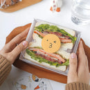50Pcs Cake Sandwich Takeaway Box Bakery Packaging Outdoor Party Picnic Boxes - Kraft