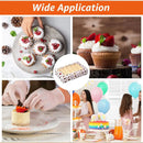 10 Pcs Window Cake Box Gold Star Kraft Cardboard Bakery Party Dessert Gift Box - Star
