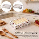 10 Pcs Window Cake Box Gold Star Kraft Cardboard Bakery Party Dessert Gift Box - Star