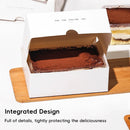 Western Dessert Presentation Box 50 Pack Tiramisu Bakery Gift Packaging Set - Pattern