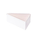 50 Pcs Triangular Cake Slice Box Cardboard Dessert Takeaway Pastry Container