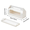 20Pcs Window Cake Roll Packaging Box with Handle Bakery Takeaway Party Dessert