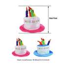 Birthday Cake Hat Party Supplies Fun Performance Masquerade Celebration Hat - Pink