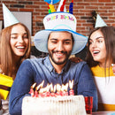 Birthday Cake Hat Party Supplies Fun Performance Masquerade Celebration Hat - Pink