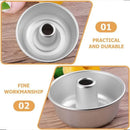 4pcs 4 Inch Hollow Mould Cake Bread Baking Mould Nonstick Round Cake Pan Set