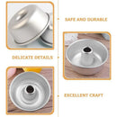 4pcs 4 Inch Hollow Mould Cake Bread Baking Mould Nonstick Round Cake Pan Set