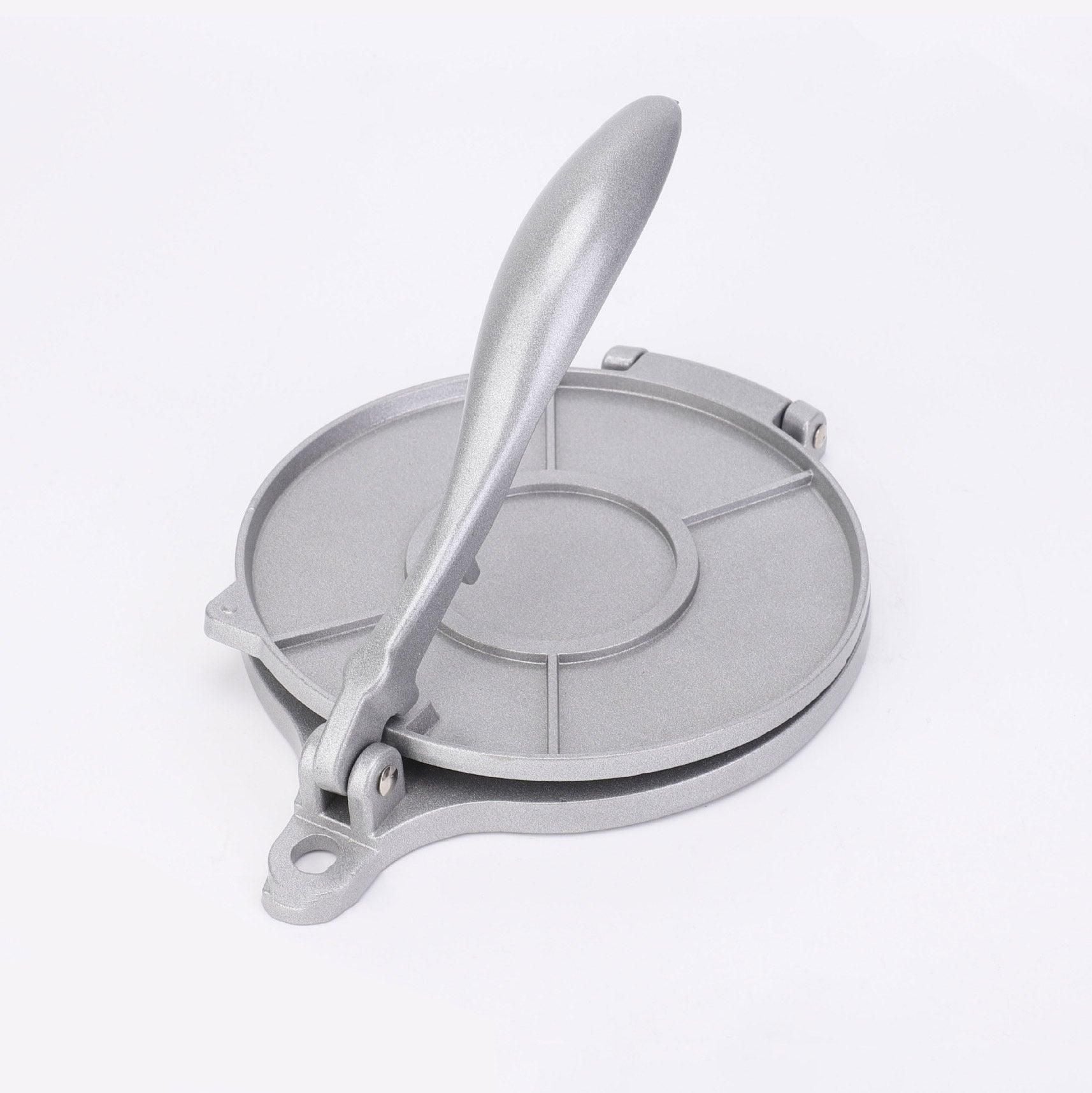 16/20cm Premium Tortilla Press Flat Bread Maker Taco Roti Chapati Health Food - Black-16cm
