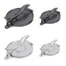 16/20cm Premium Tortilla Press Flat Bread Maker Taco Roti Chapati Health Food - Silver-16cm