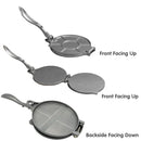 16/20cm Premium Tortilla Press Flat Bread Maker Taco Roti Chapati Health Food - Silver-16cm