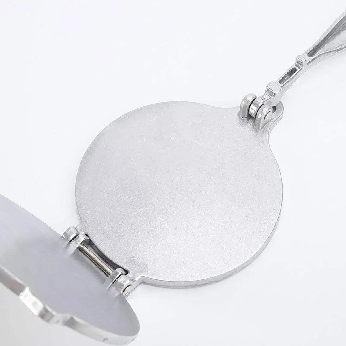 16/20cm Premium Tortilla Press Flat Bread Maker Taco Roti Chapati Health Food - Silver-16cm