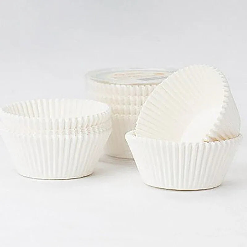 Patty Pans Muffin Cases Choc 600/Pk Cake Boards Cupcake Liners Boxes Baking Cups - 600PCS-4CM
