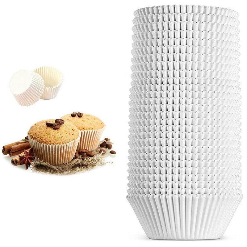 Patty Pans Muffin Cases Choc 600/Pk Cake Boards Cupcake Liners Boxes Baking Cups - 600PCS-4CM