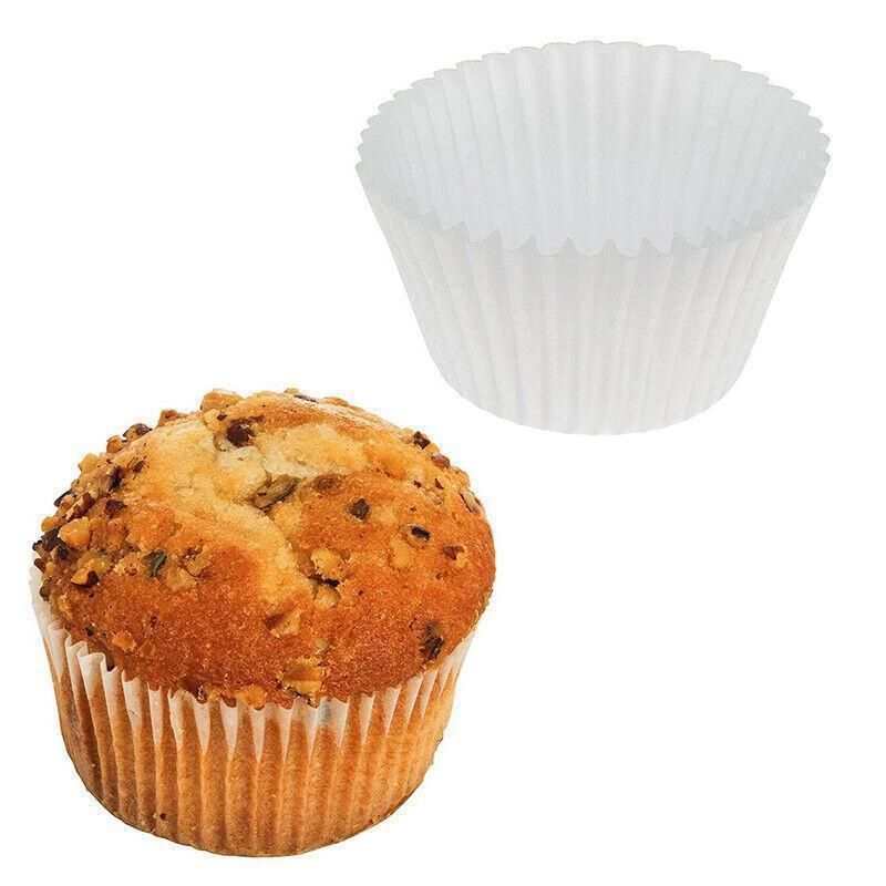Patty Pans Muffin Cases Choc 600/Pk Cake Boards Cupcake Liners Boxes Baking Cups - 600PCS-4CM